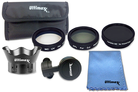ULTIMAXX 7 PC FILTER KIT FOR DJI PHANTOM 4 PRO