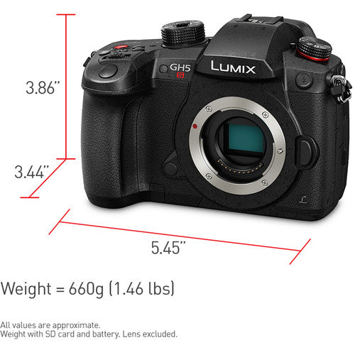 Panasonic Lumix DC-GH5S Mirrorless Micro Four Thirds Digital Camera (Body)