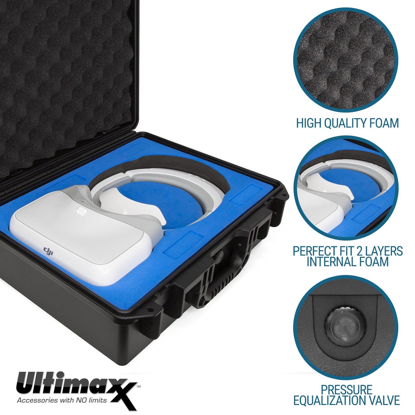 ULTIMAXX WATER PROOF CASE FOR DJI GOGGLES