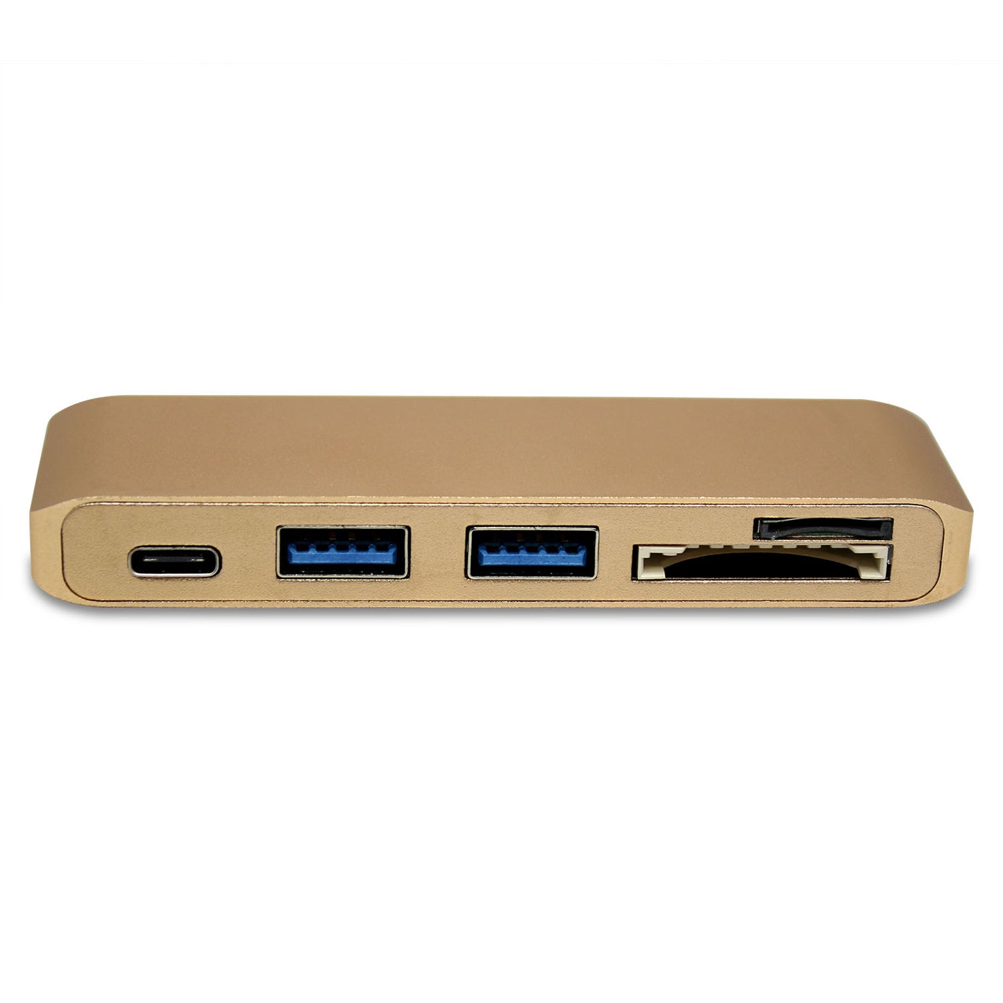 ULTIMAXX USB 3.0 TYPE-C HUB-GOLD