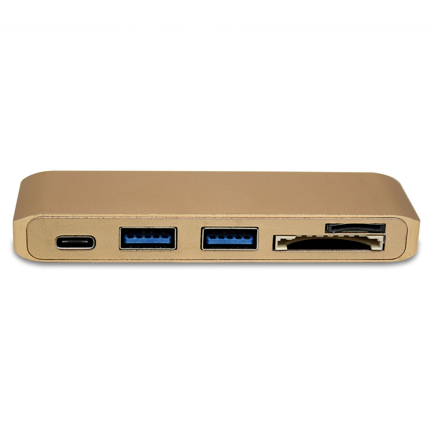 ULTIMAXX USB 3.0 TYPE-C HUB-GOLD