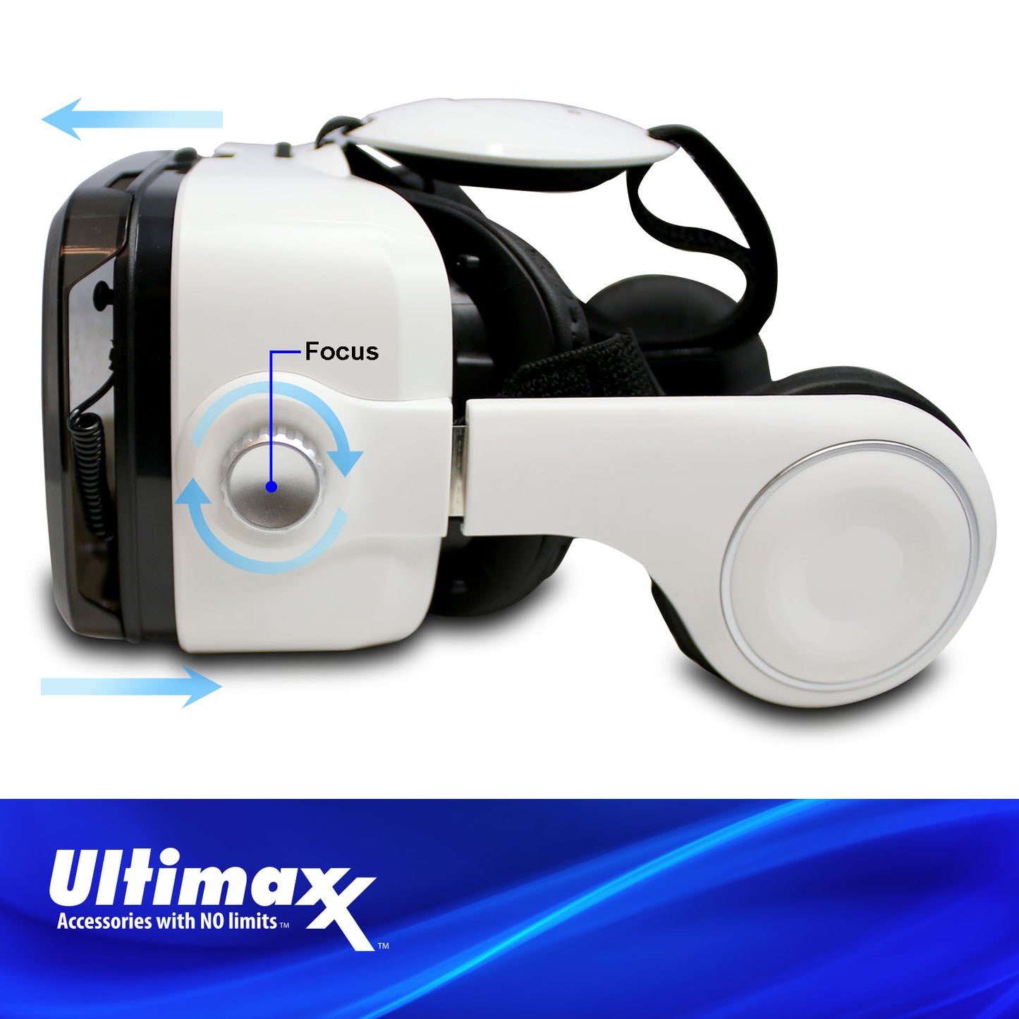 ULTIMAXX VIRTUAL REALITY GLASSES WITH HEAD PHONE