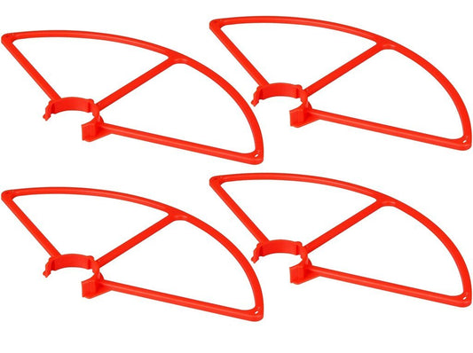 ULTIMAXX YUNEEC Q500 QR PROP GUARD RED (4)