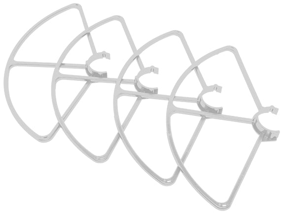 ULTIMAXX YUNEEC Q500 QR PROP GUARD WHITE (4)