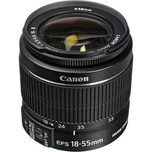 Canon EF-S 18-55mm f/3.5-5.6 IS II Lens - White Box