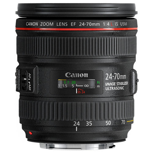 Canon 24-70mm f/4L IS USM Lens - White Box