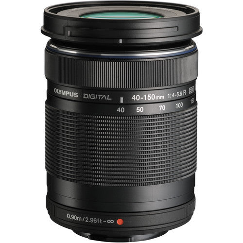 Olympus M.Zuiko Digital ED 40-150mm f/4-5.6 R Lens (Black) (White Box)