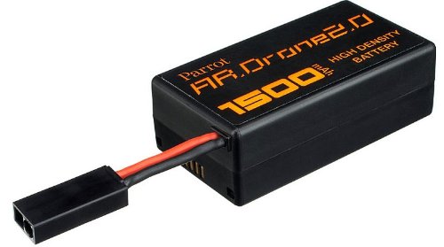 Parrot PF070056AA AR.DRONE 2.0 1500mAh LiPo Battery - Retail Packaging - black