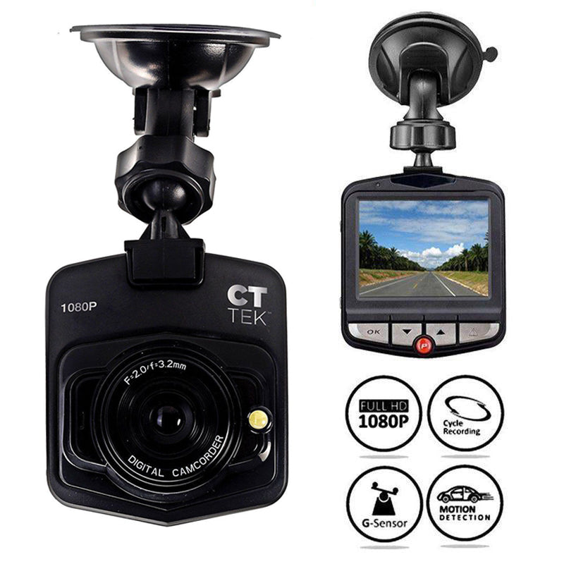 Car Dash Cam HD Portable DVR - 2.4 inch TFT LCD Screen