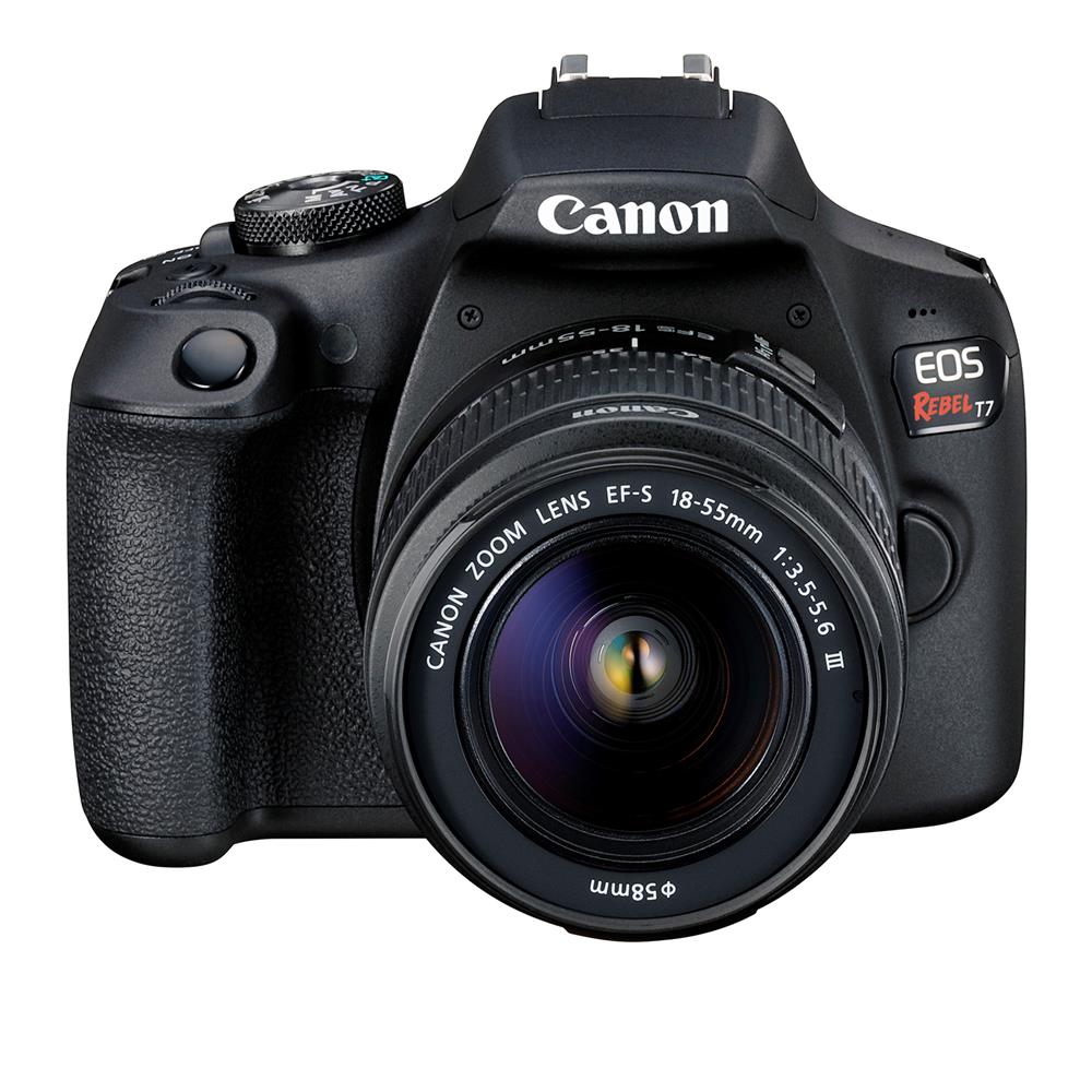 Canon EOS Rebel T7 with EF-S 18-55mm f/3.5-5.6 DC III Lens