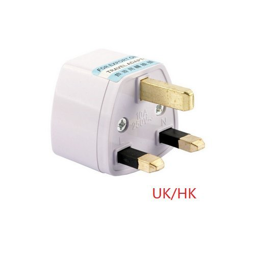 Universal EU US AU to UK - AC Travel Power Plug Adapter Converter