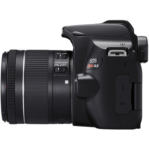 Canon EOS Rebel SL3 DSLR Camera w/ EF-S 18-55mm f/4-5.6 IS STM Lens (Black)