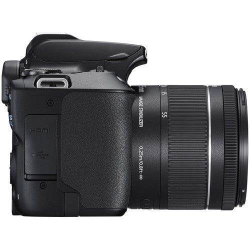 Canon EOS Rebel SL3 DSLR Camera w/ EF-S 18-55mm f/4-5.6 IS STM Lens (Black)