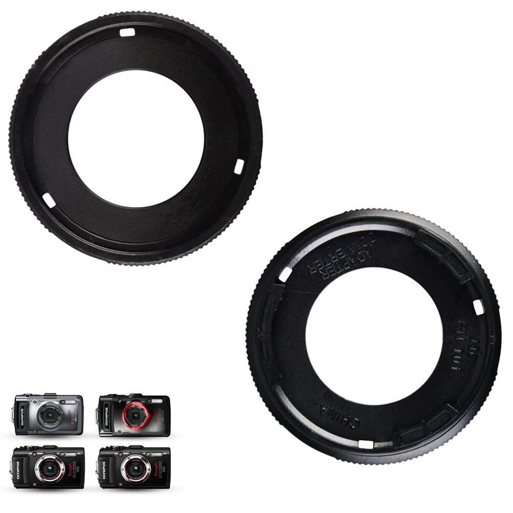 ULTIMAXX Adapter Ring for TG 1,2,3,4,5, 6 & OM SYSTEM Tough TG-7 - 40.5 mm