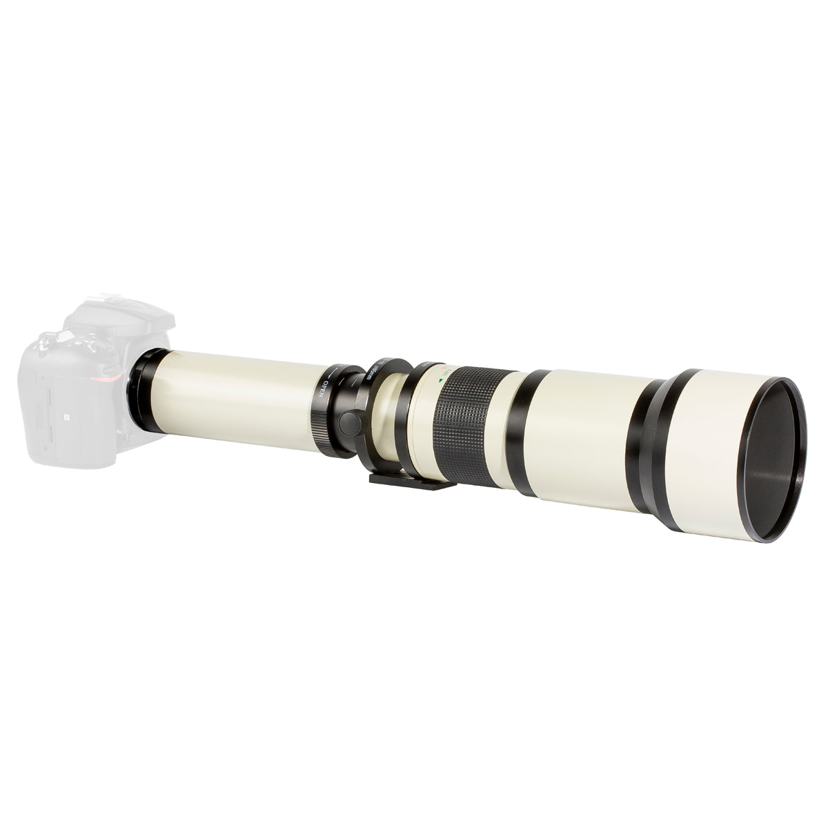 ULTIMAXX 650-1300mm Manual Zoom Lens - White
