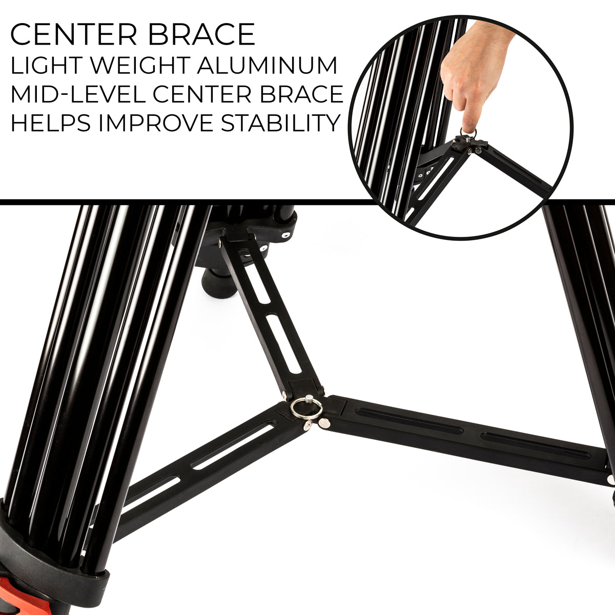 ULTIMAXX 72 Professional Deluxe Video Tripod