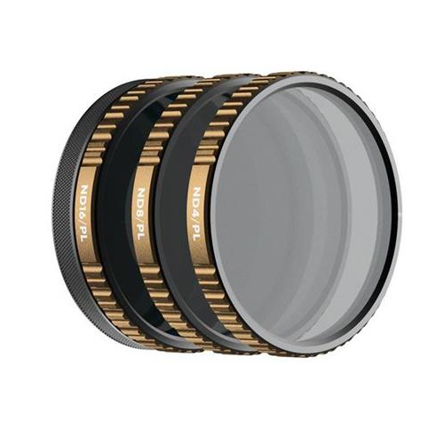 PolarPro Vivid Filter 3-Pack for The DJI Osmo Action (Magnetic HotSwap Filter System)