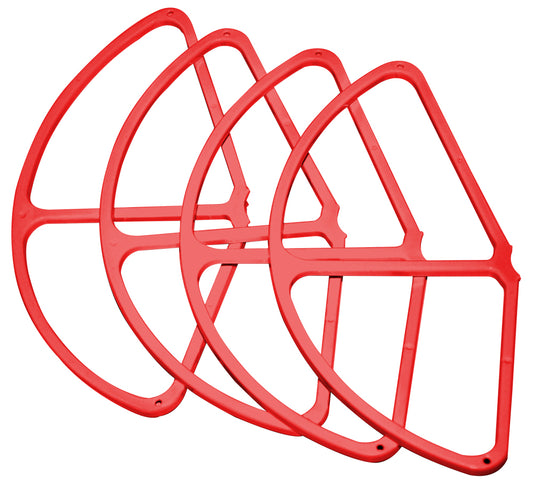ULTIMAXX PHANTOM 4 QUICK RELEASE PROP GUARD - RED