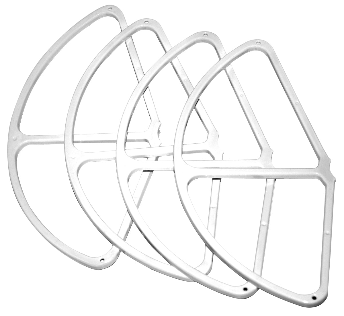 ULTIMAXX PHANTOM 4 QUICK RELEASE PROP GUARD - WHITE