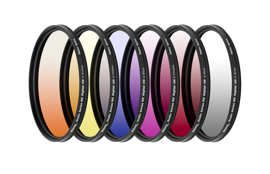 ULTIMAXX 6pc Gradual Color Filter Set 55mm