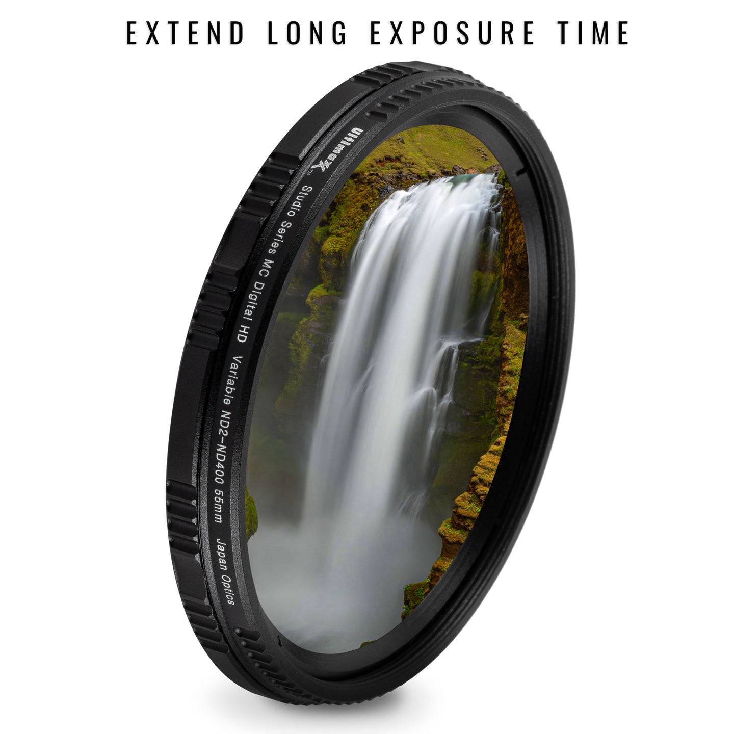 ULTIMAXX 55mm VARIABLE NEUTRAL DENSITY FILTER ND2-ND400