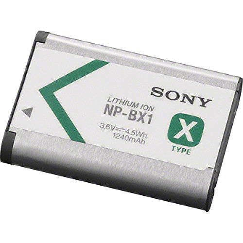 Sony NP-BX1/M8 Rechargeable Lithium-Ion Battery Pack (3.6V, 1240mAh) - White Box