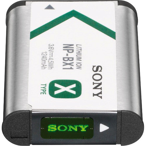 Sony NP-BX1/M8 Rechargeable Lithium-Ion Battery Pack (3.6V, 1240mAh) - White Box
