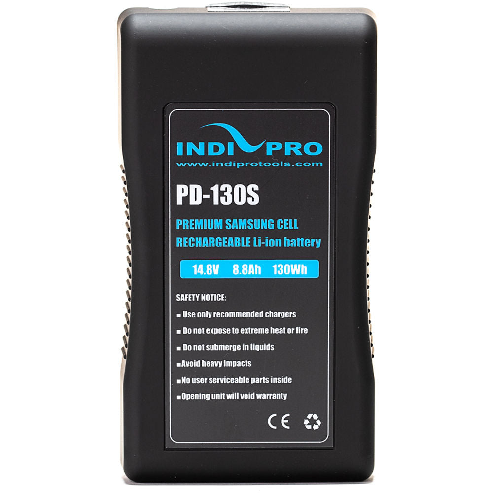 Indipro 130Wh Compact V-Mount Li-Ion Battery
