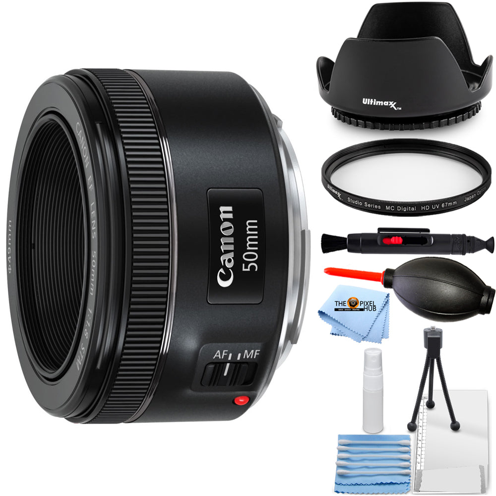 Canon EF 50mm f/1.8 STM Lens Bundle 1