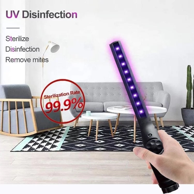 Ultimaxx Rechargeable Handheld UV Wand w/ 9 UV Bulbs