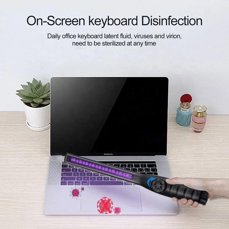 Ultimaxx Rechargeable Handheld UV Wand w/ 9 UV Bulbs