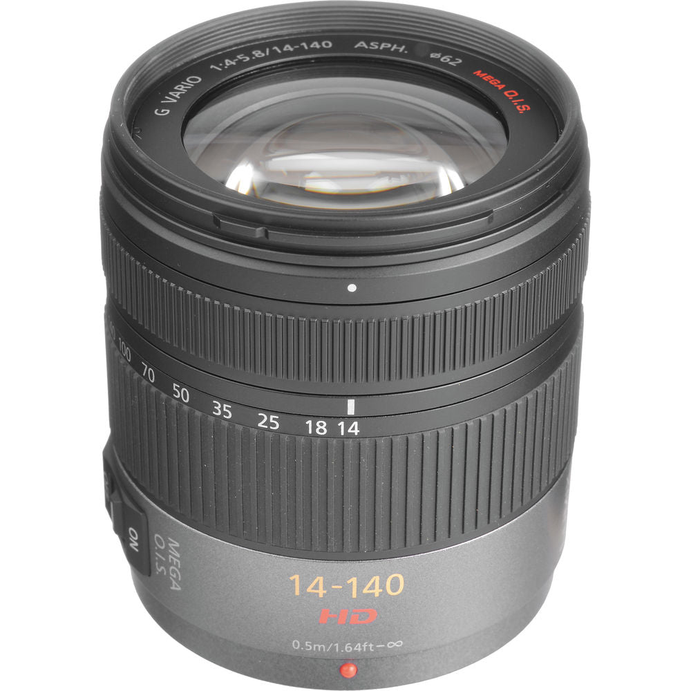 Panasonic Lumix G Vario HD 14-140mm f/4.0-5.8 ASPH./MEGA O.I.S. Lens (White Box)