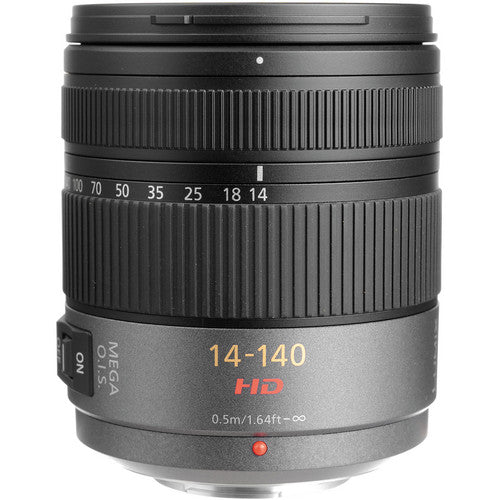 Panasonic Lumix G Vario HD 14-140mm f/4.0-5.8 ASPH./MEGA O.I.S. Lens (White Box)
