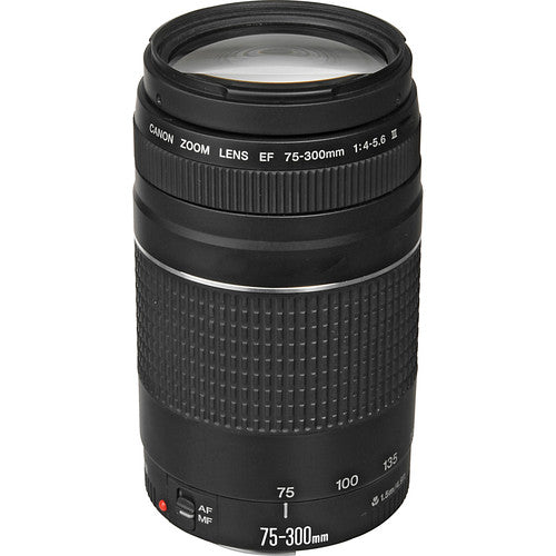Canon EF 75-300mm f/4-5.6 III Lens (White Box)