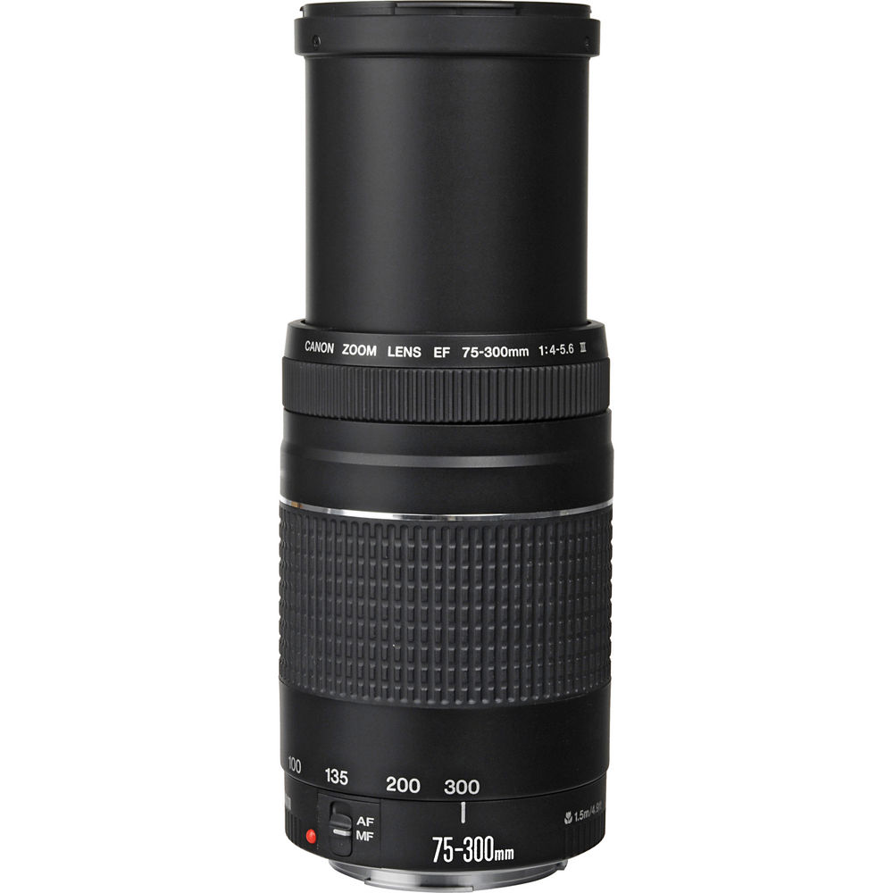 Canon EF 75-300mm f/4-5.6 III Lens (White Box)