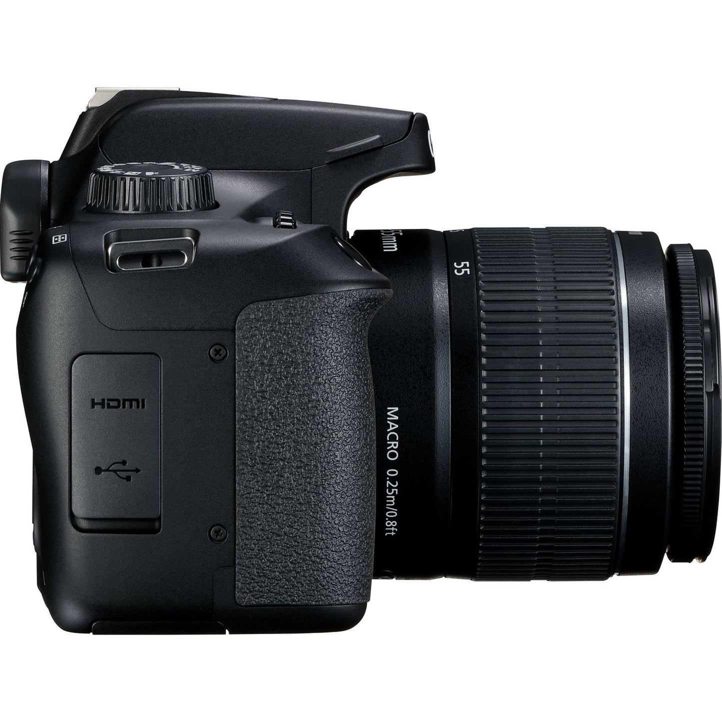Canon EOS 4000D with EF-S 18-55mm f/3.5-5.6 III (WHITE BOX) with Starter Accessory Bundle - Includes: SanDisk Ultra 32GB SDHC Memory Card (UHS-I / Class 10), High Speed Memory Card Reader & MORE