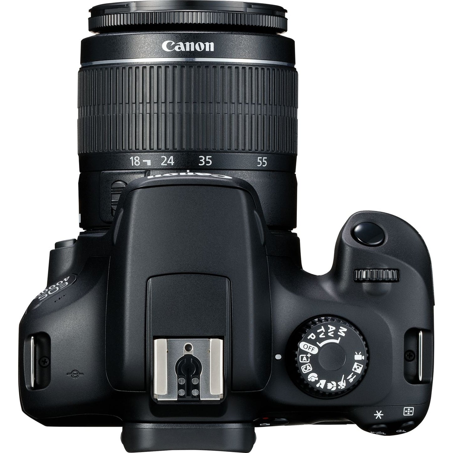 Canon EOS 4000D with EF-S 18-55mm f/3.5-5.6 III (WHITE BOX) with Starter Accessory Bundle - Includes: SanDisk Ultra 32GB SDHC Memory Card (UHS-I / Class 10), High Speed Memory Card Reader & MORE
