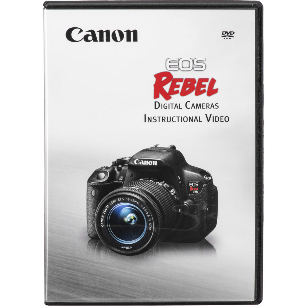 Canon DVD EOS Rebel Digital Cameras Instructional Video