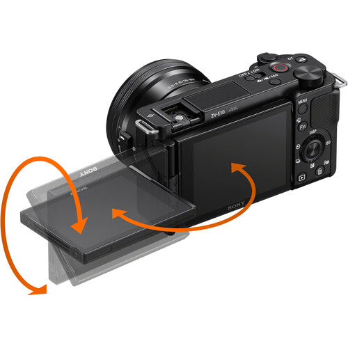 Sony ZV-E10 Mirrorless Camera (Body Only) (Black)