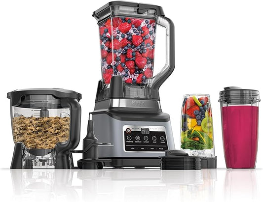 Ninja Professional Plus Kitchen System Blender and 8-Cup Food Processor with Auto-iQ