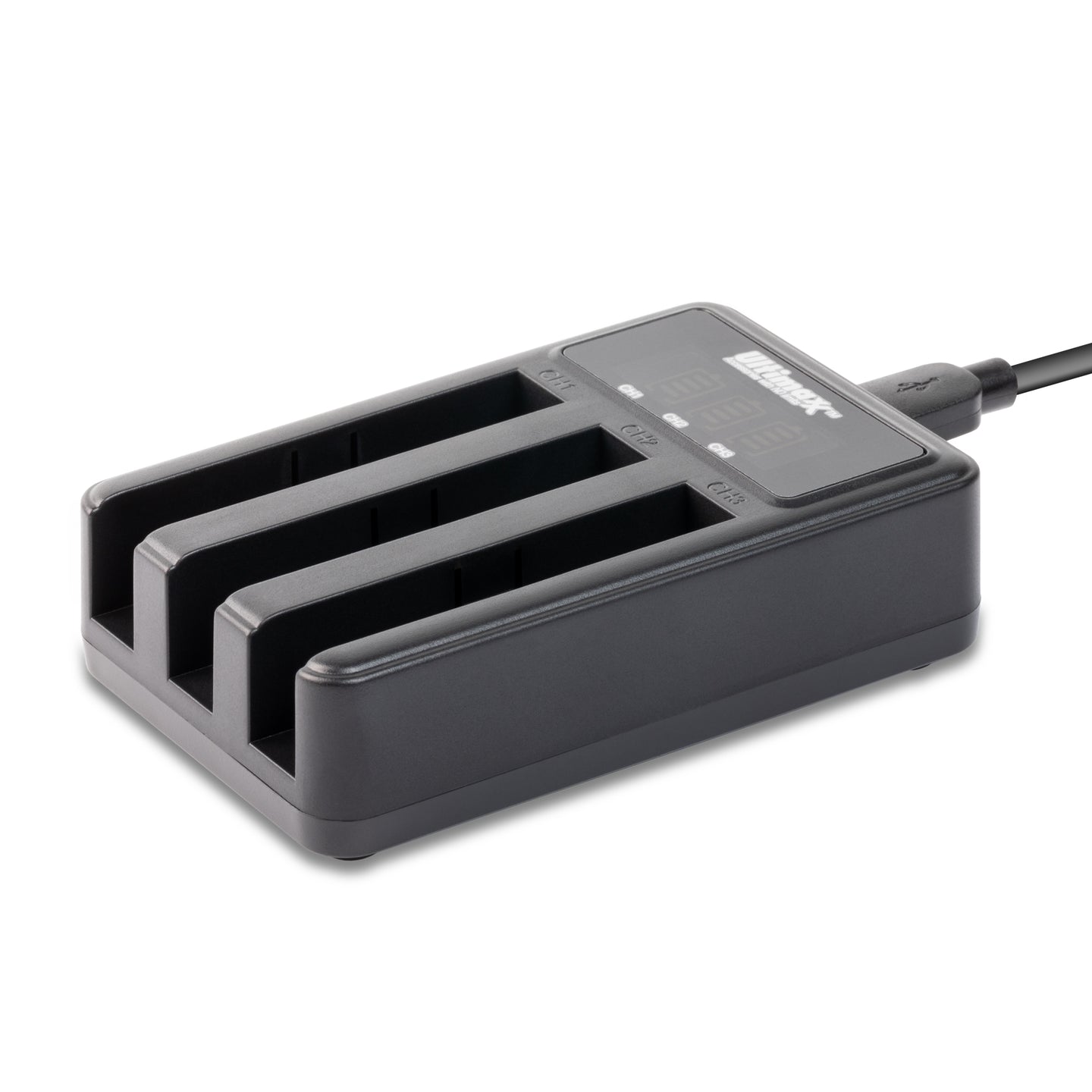 Ultimaxx Triple Charger for Insta360 One X2 w/ LED Display