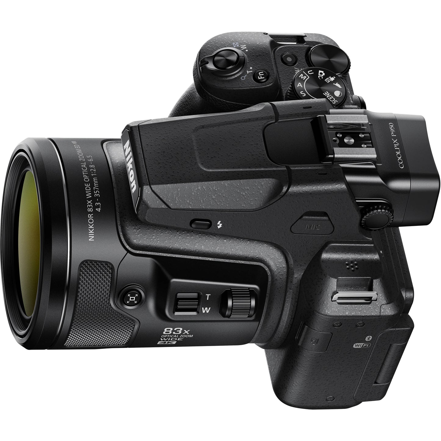 Nikon COOLPIX P950 Digital Camera with Accessory Bundle: SanDisk 128GB Extreme Pro SDXC Memory Card, Extended Life Replacement Battery (1500mAh) & More (11pc Bundle)