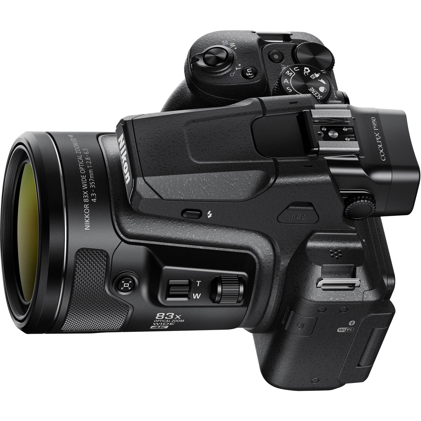 Nikon COOLPIX P950 Digital Camera with Accessory Bundle: SanDisk 128GB Extreme Pro SDXC Memory Card, Extended Life Replacement Battery (1500mAh) & More (11pc Bundle)