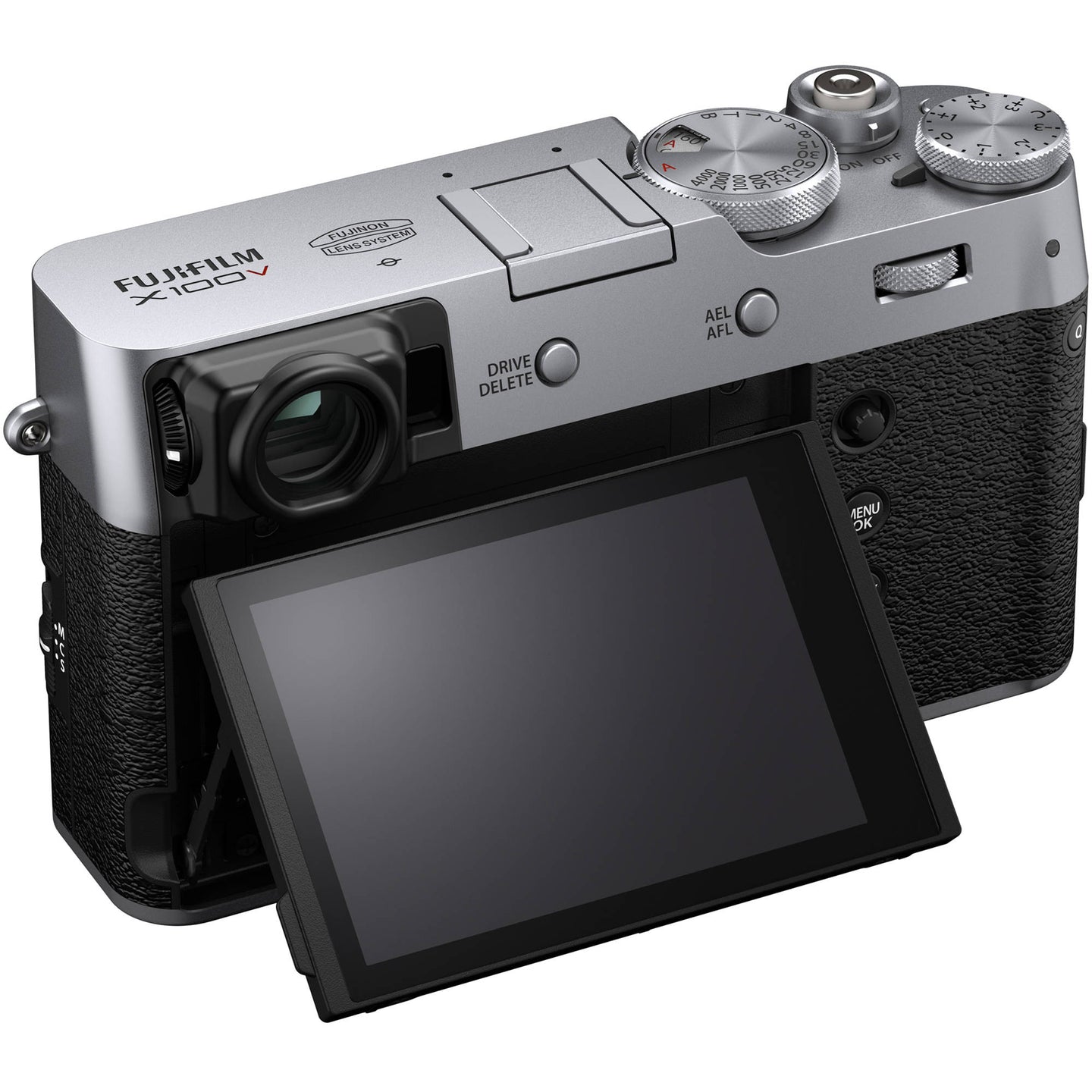 FUJIFILM X100V Digital Camera (Silver) with Essential Accessory Bundle: SanDisk 64GB Ultra SDXC Memory Card, Mini ?Gripster? Tripod, Spare Battery & More (17pc Bundle)