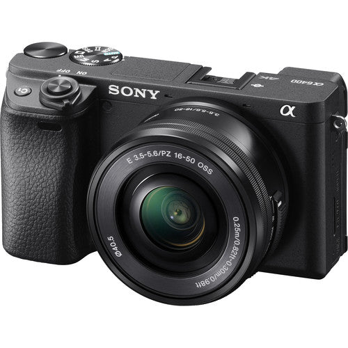 Sony a6400 Mirrorless Digital Camera with 16-50mm Lens (Black)