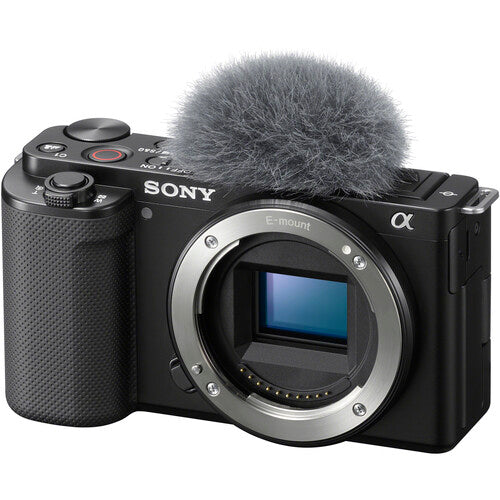 Sony ZV-E10 Mirrorless Camera (Body Only) (Black) - KIT BOX