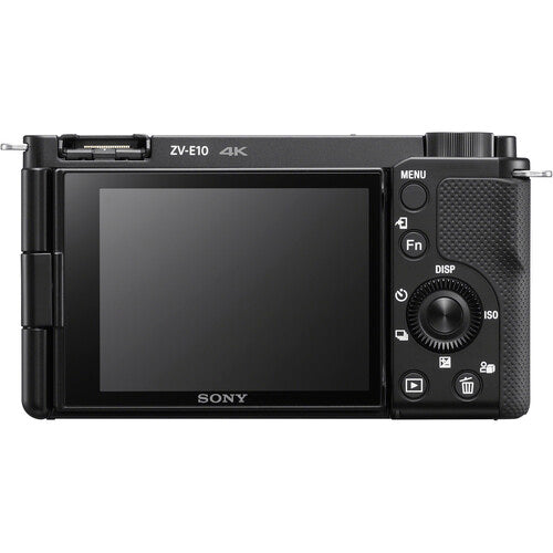 Sony ZV-E10 Mirrorless Camera (Body Only) (Black) - KIT BOX