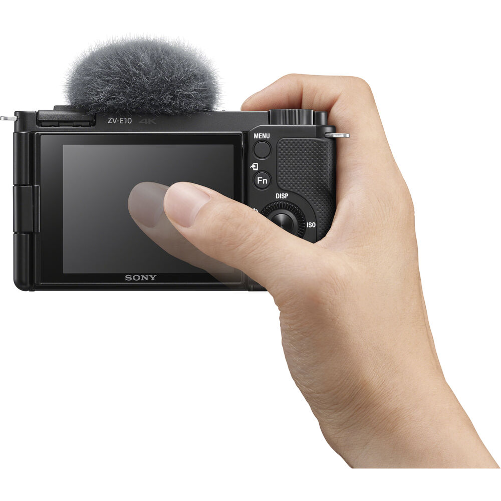 Sony ZV-E10 Mirrorless Camera (Body Only) (Black) - KIT BOX