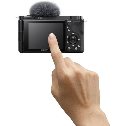 Sony ZV-E10 Mirrorless Camera (Body Only) (Black) - KIT BOX