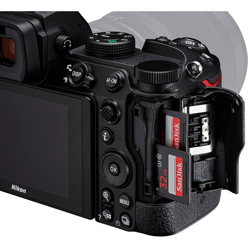 Ultimaxx Must Have Accessory Bundle for Nikon Z5 Mirrorless Camera w/Z 24-70mm f/4 S Lens. Includes: 64GB Ultra Memory Card + TTL Dedicated Flash w/LCD + 60in Tripod + Much More
